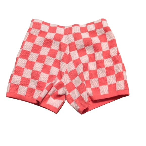 Vans Pink Checkered Shorts Size Medium - Picture 9 of 9